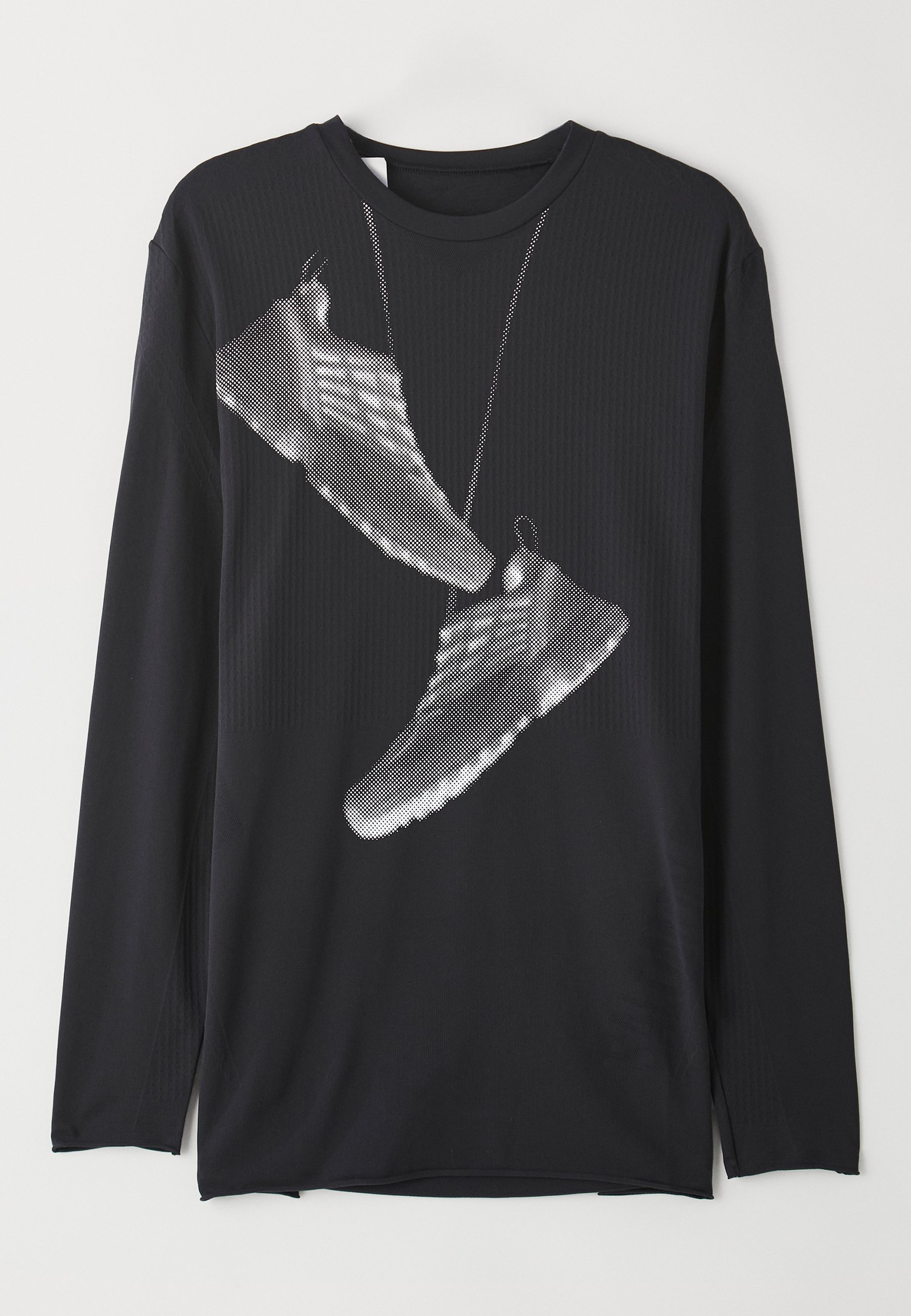 MM6 Maison Margiela MM6 MAISON MARGIELA X SALOMON - Top met lange mouwen - diepzwart