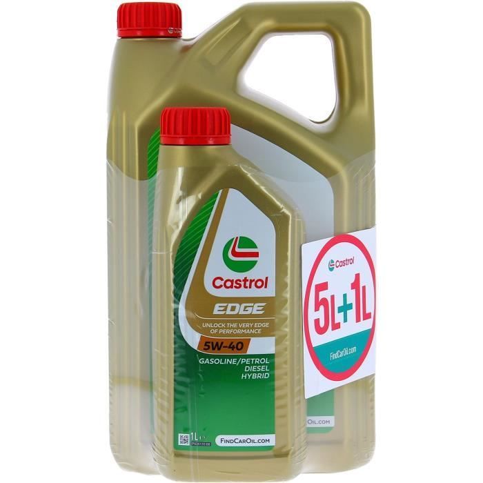 Aceite de motor - CASTROL EDGE - 5W-40 - 5L+1L - Oferta especial