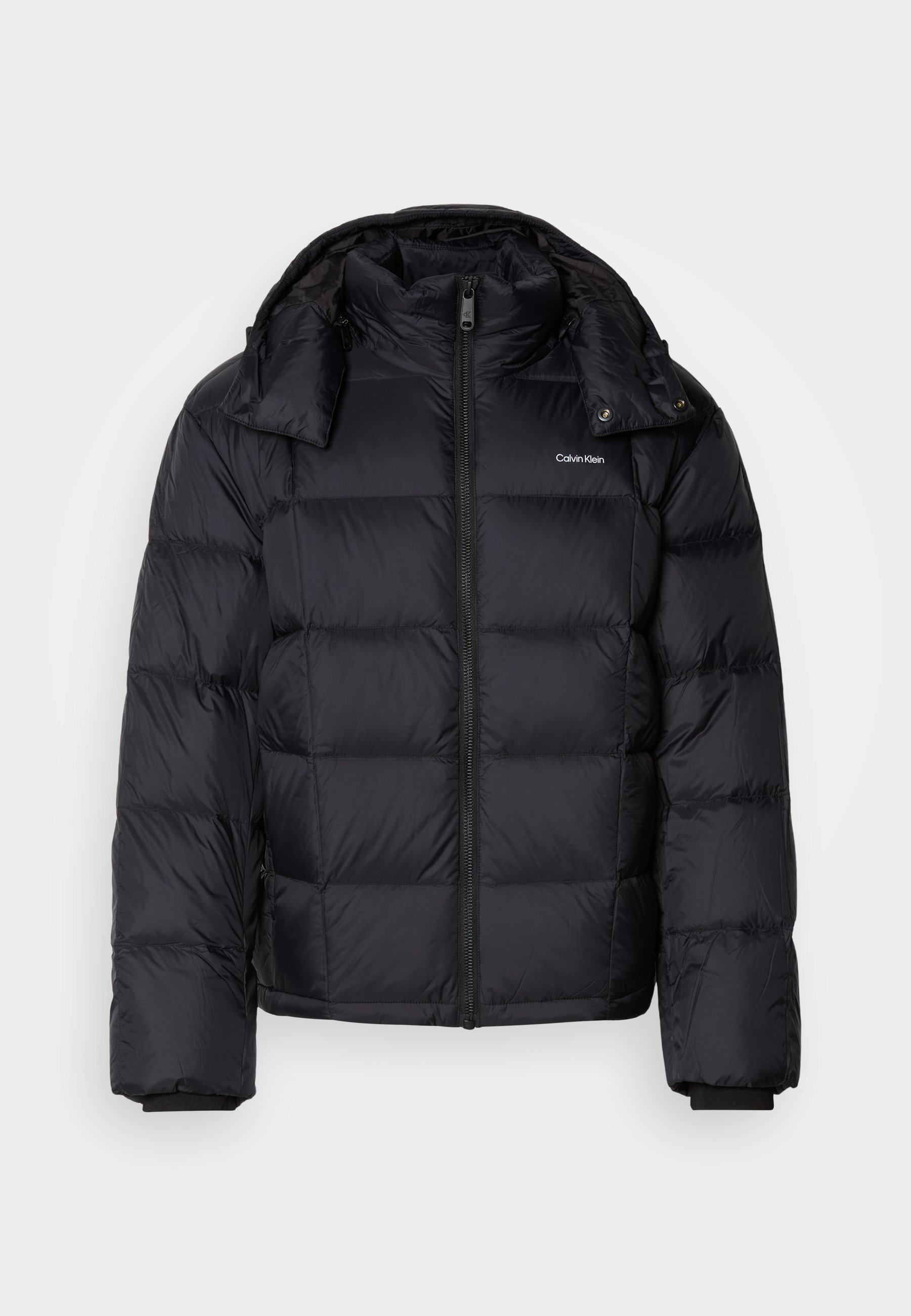ODNÍMATELNÁ KAPUCA - Péřová bunda - black