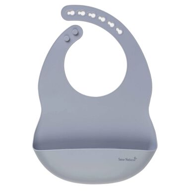 Saro Babete de Silicone Blue Escuro 1 un 1 un