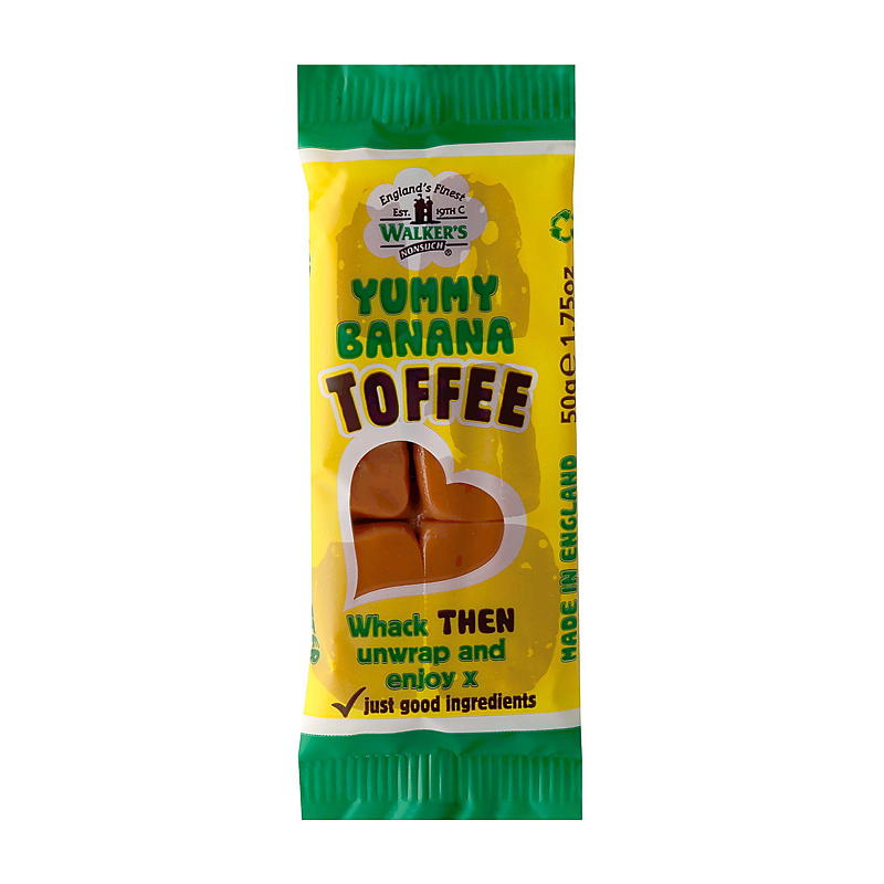 Walkers Banana Splits 50 g
