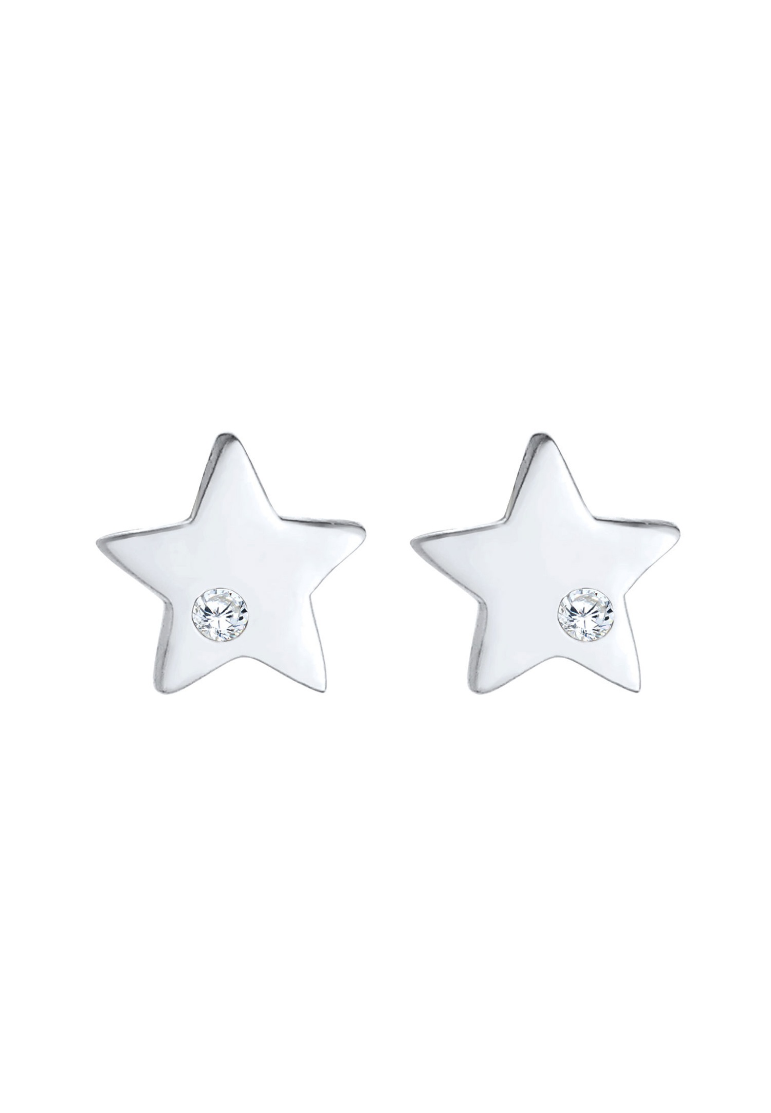 Elli Astro enfants étoiles jouant avec la pierre de zircone en argent sterling 925