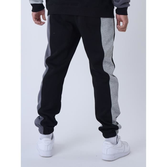 Calça de moletom tricolor - PROJECT X PARIS - Masculina - Preta - Multiesportiva