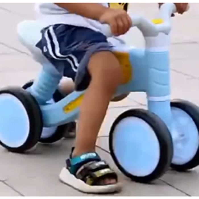 Bicicleta de equilibrio para bebés - ZGEER - Cuadriciclo infantil - Azul