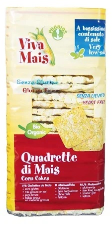 PROBIOS Vvm koruzni kvadratki s soljo 130 g