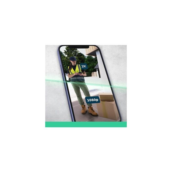 Sonnette Vidéo - ARLO - AVDK4001-100PES - Connexion directe au Wi-Fi - Son de sirène intégré