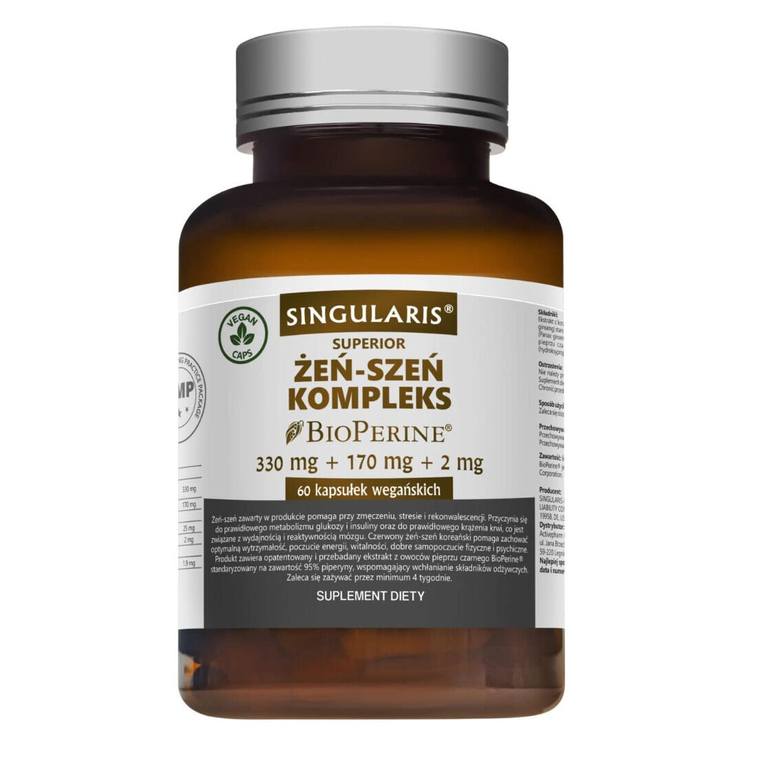 Singularis Ginseng Bioperine Complex
