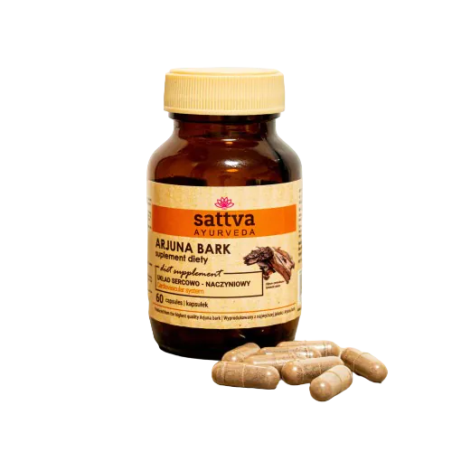Sattva Ayurveda Arjuna Ekstrakt Kapsułki