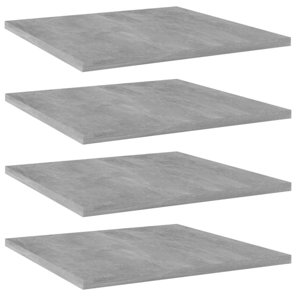 VidaXL Płyta na półki Szary 40 x 40 x 1.5 cm Materiał