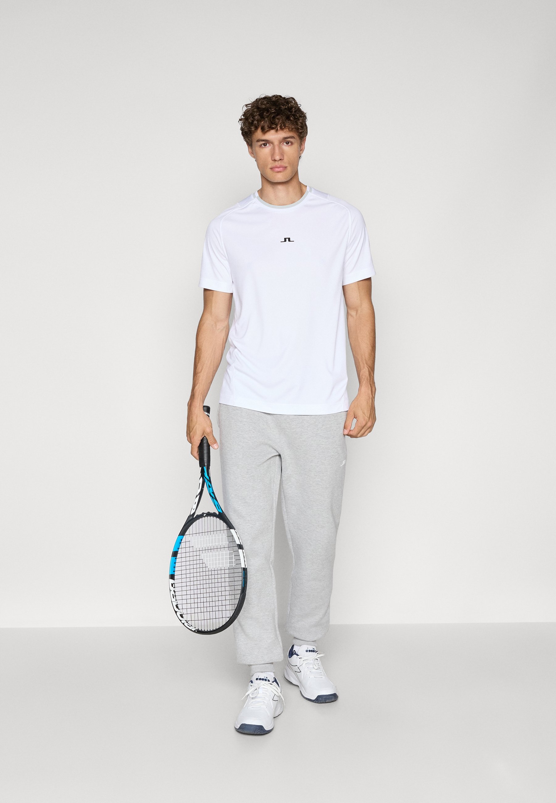J.LINDEBERG Sports STEFFEN SWEATPANTS - Trainingsbroek - lichtgrijs