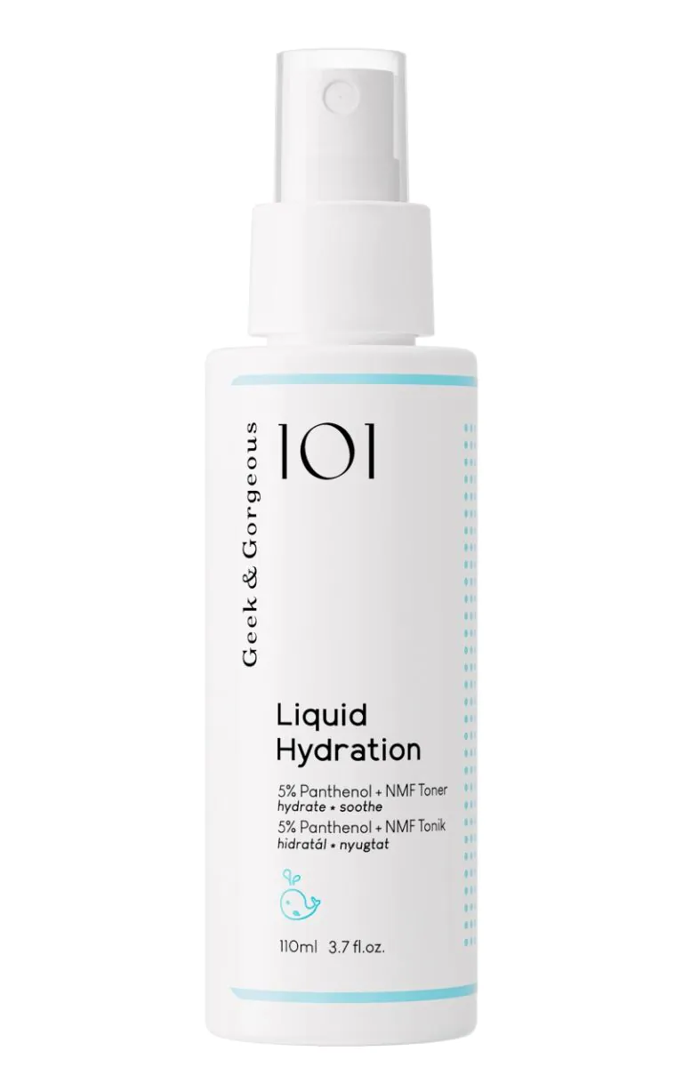 Geek & Gorgeous Liquid Hydration Nawilżająco-Kojący tonik do twarzy