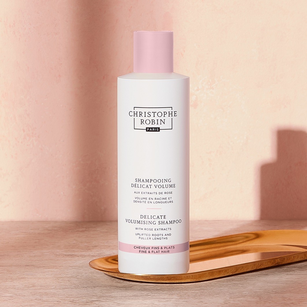 Christophe Robin Shampooing volume aux extraits de rose