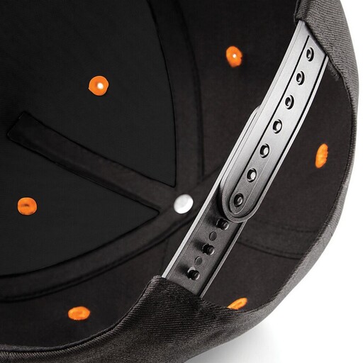 Καπέλο/Ζελατίνα Beechfield Snapback, 2 χρώματα, 5 πάνελ (Συσκευασία των 2)