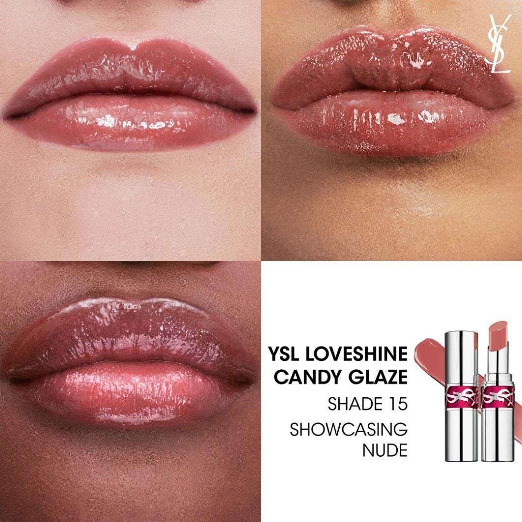 Yves Saint Laurent lūpu spīdums Loveshine Candy Glaze – 3,2 g
