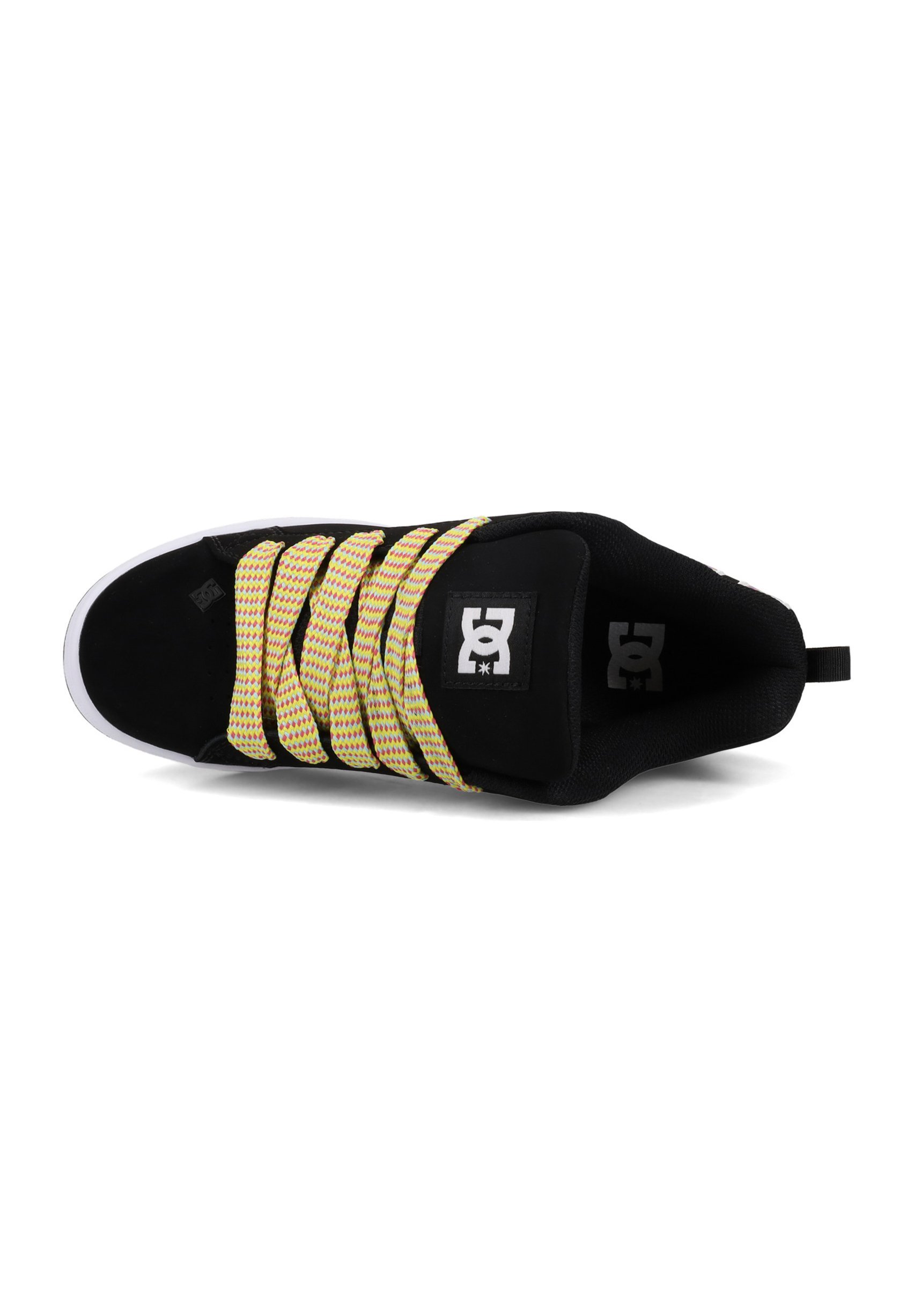 DC Shoes COURT GRAFFIKE - Scarpe da ginnastica - nero multi bianco