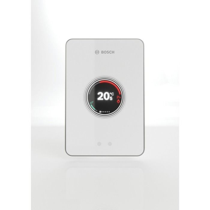 Régulation d'ambiance tactile connectée EasyControl CT200 - Bosch - Blanc