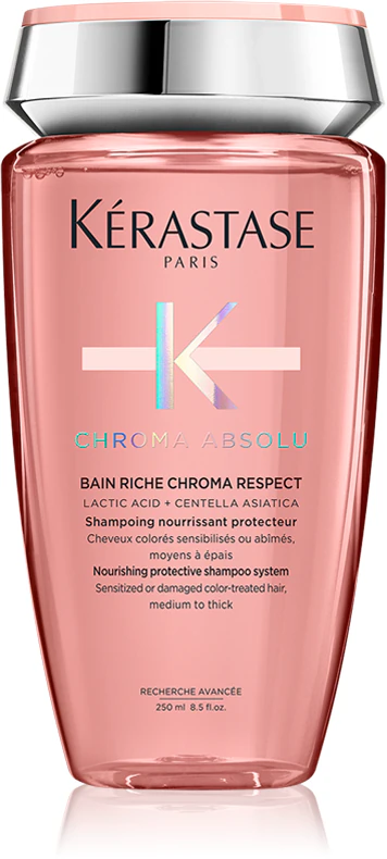 Kérastase Chroma Absolu Bain Riche Chroma Respect shampoo nutritivo para cabelos coloridos