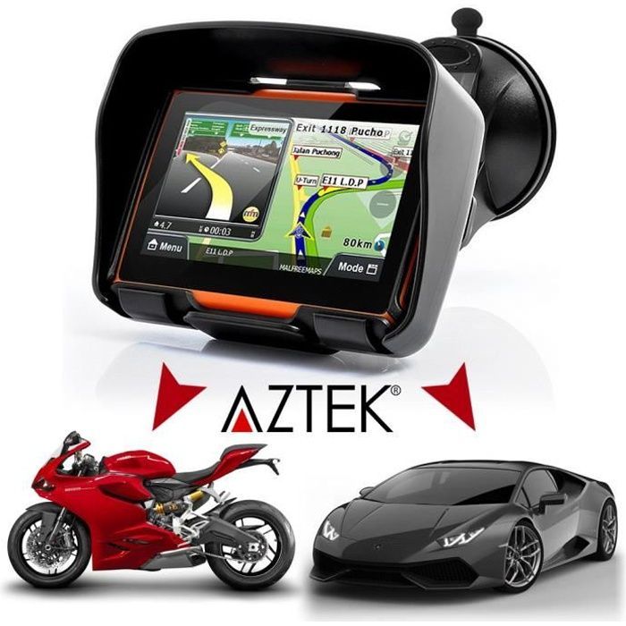 GPS AZTEK® 3 en 1 de 4,3