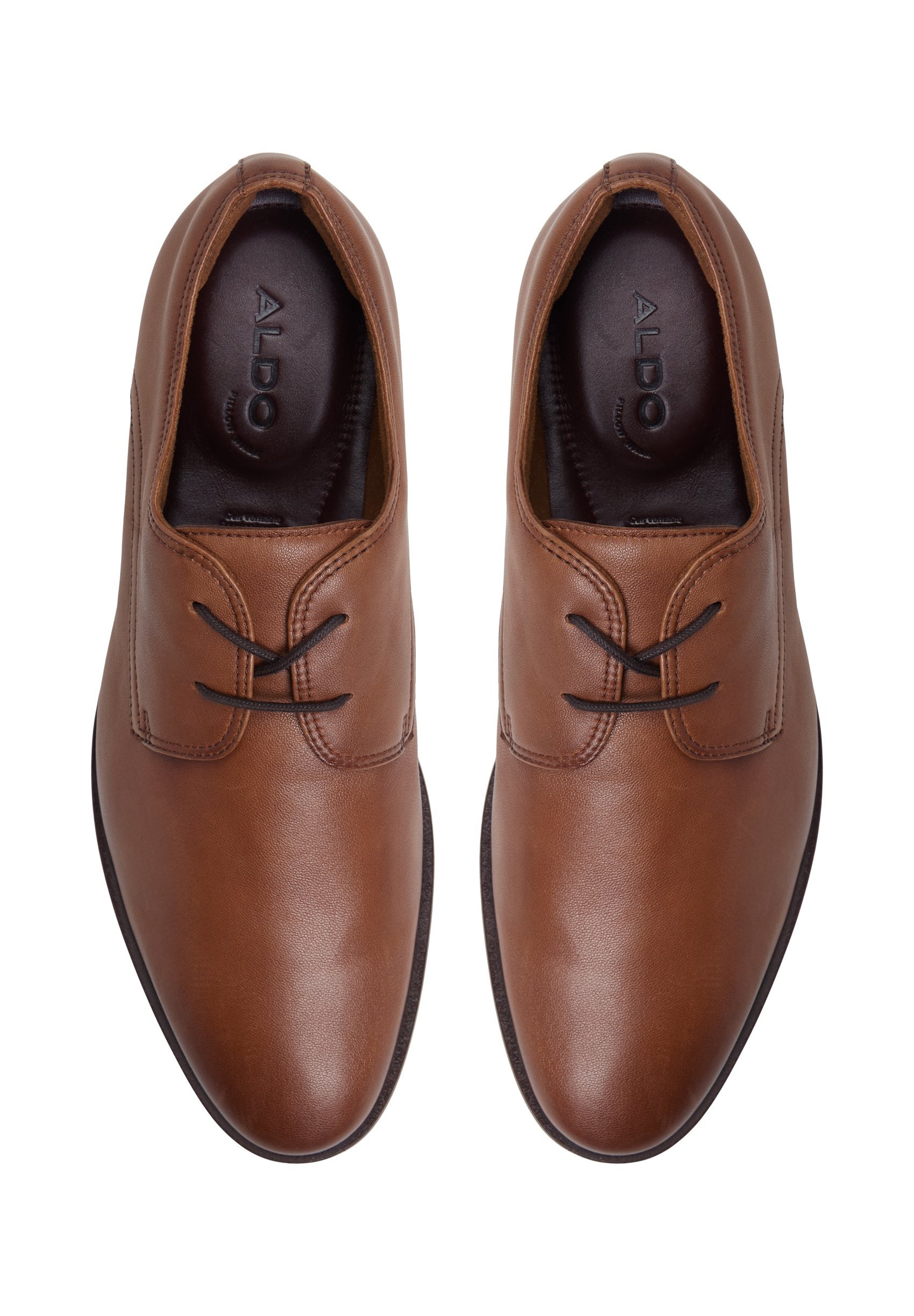 ALDO DERBY SHIRDON - Stijlvolle veterschoenen - cognac
