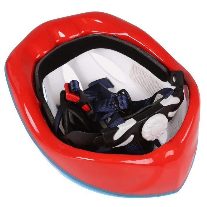 Paw Patrol Casque de vélo bleu pour enfant, garçon, réglable 52-56 cm