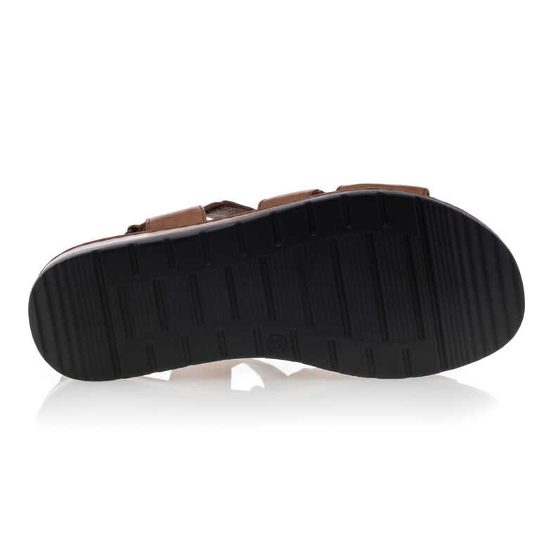 Bruine damessandalen / open teenschoenen