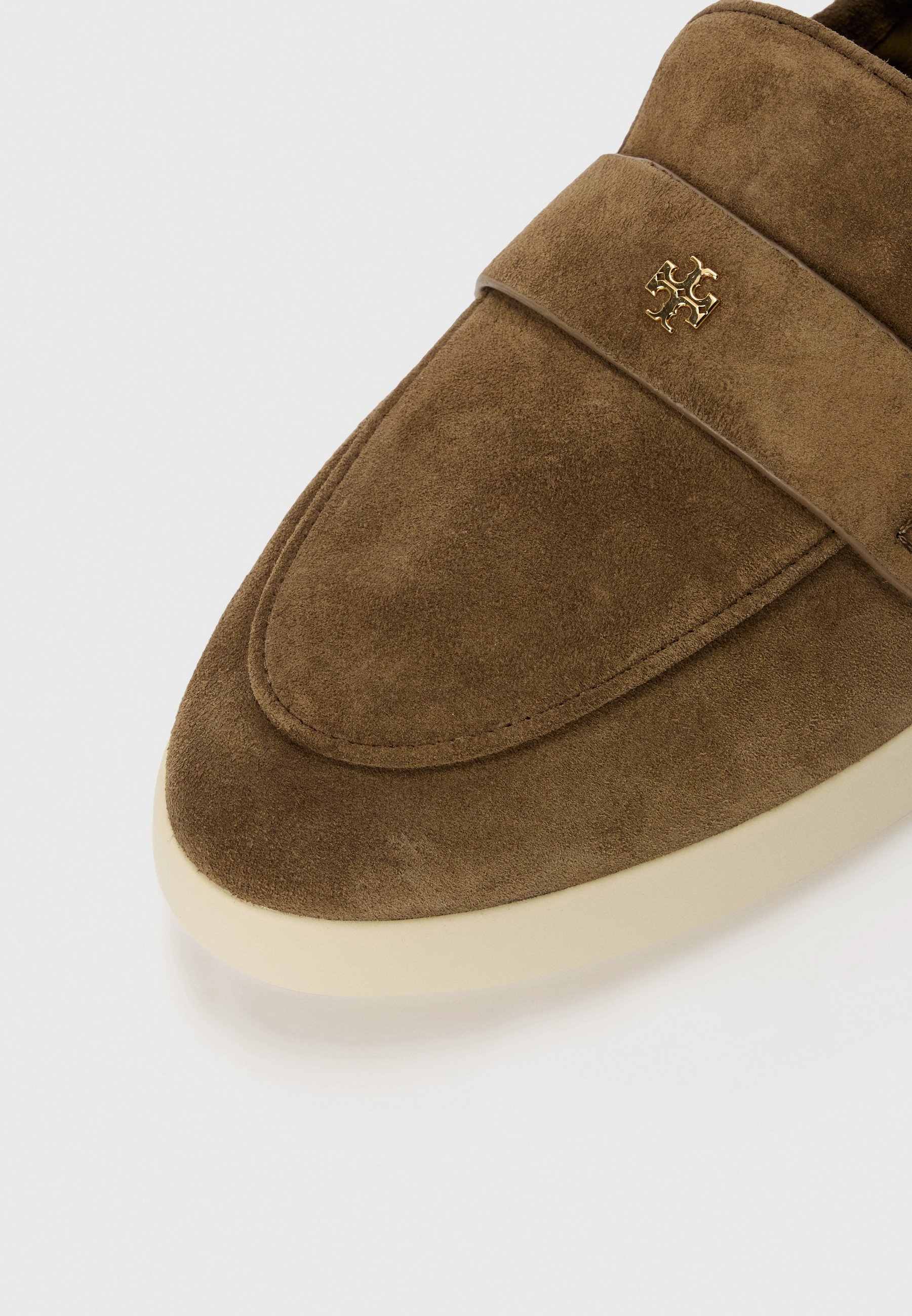 Tory Burch mocassins - geroosterde sesam