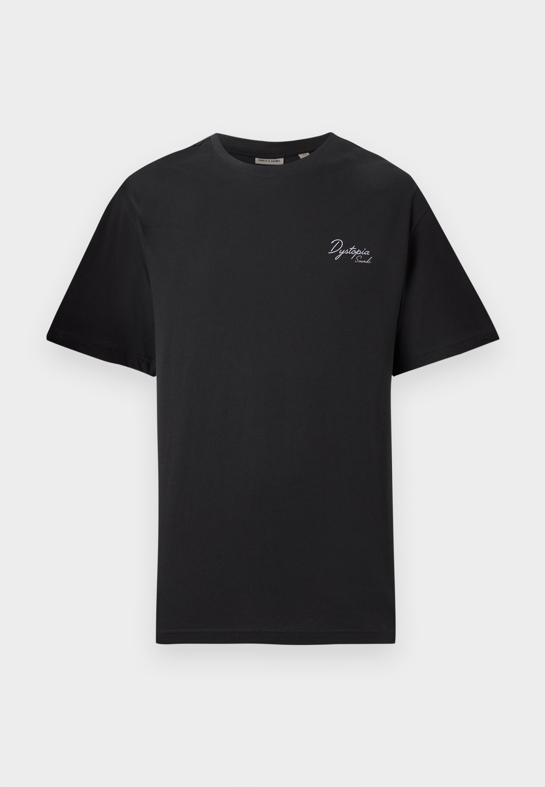 T-shirt Only & Sons ONSFRED DYSTOPIA - Stampa nera