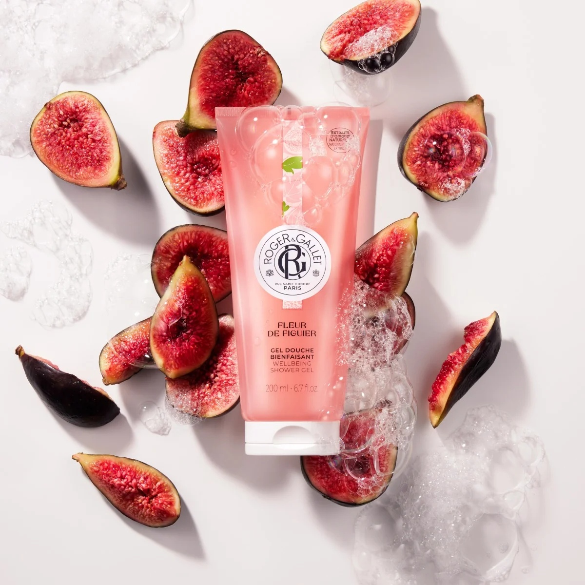 ROGER & GALLET R&G Fleur de Figuier Gel Douche 200 ml Gel douche parfumé