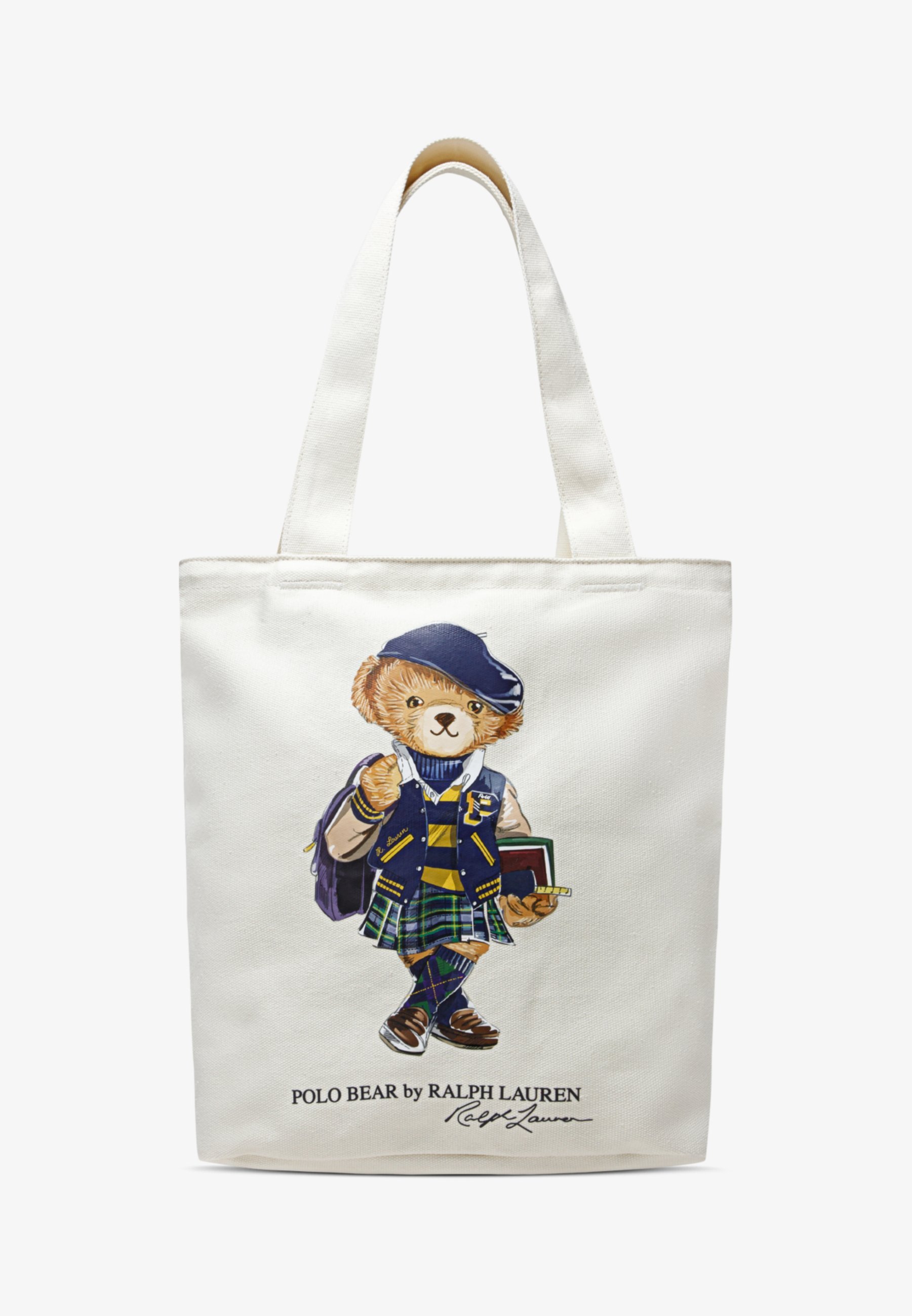 Polo Ralph Lauren BEAR TOTE UNISEX - Håndveske - natural