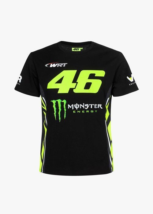 T-shirt VR46 WRT Monster Energy Officiel Grand Tourismo Valentino Rossi Femme