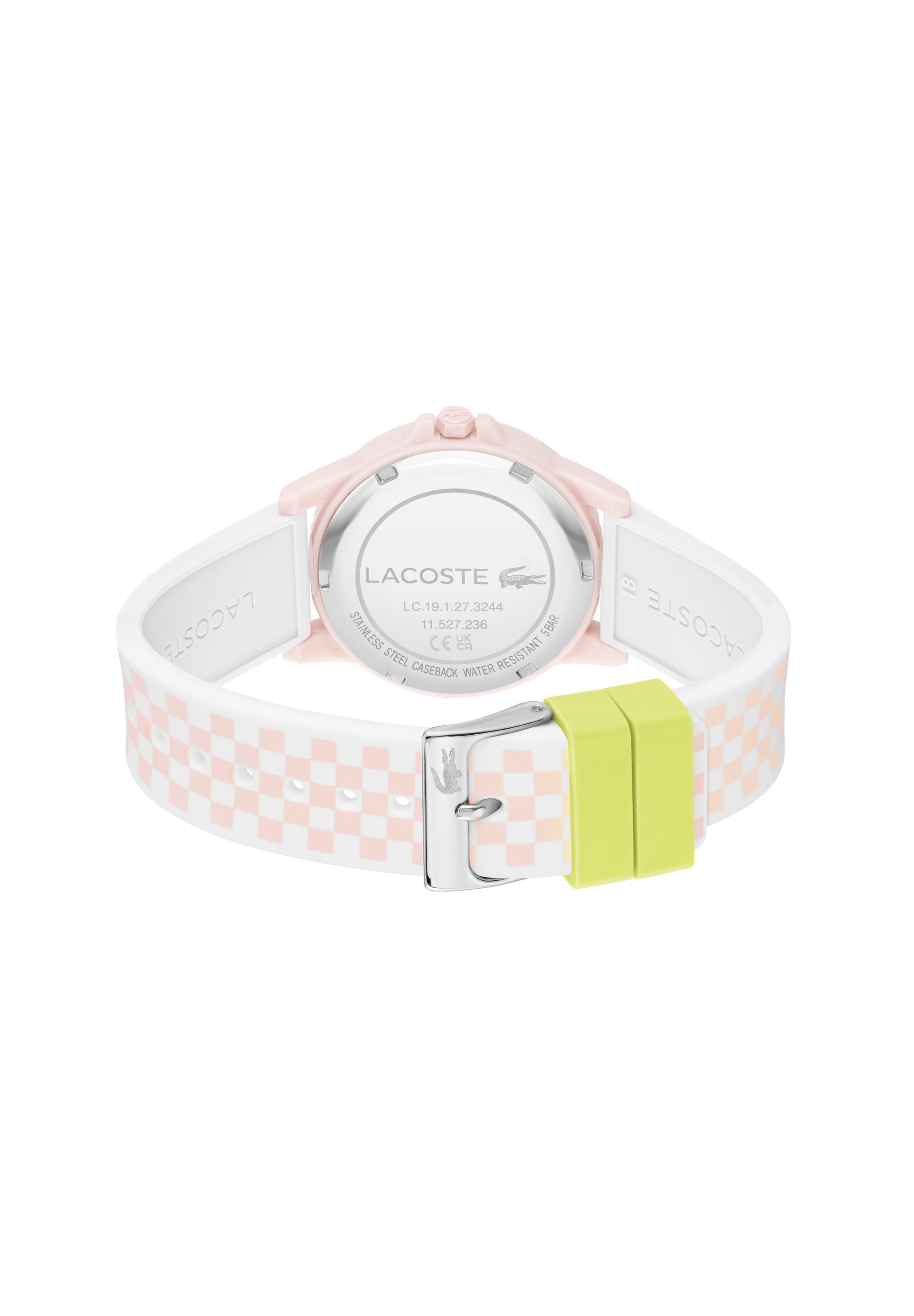 Lacoste RIDER - Orologio - rosa weiss weiß rosa