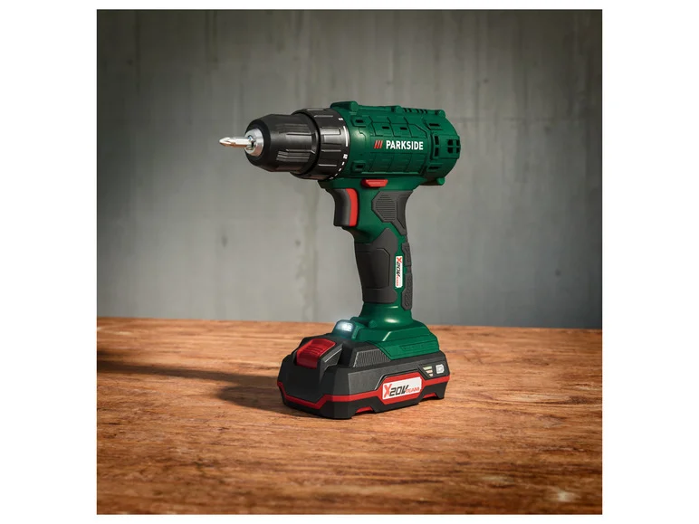 Furadeira/Parafusadeira sem fio PARKSIDE® PBSA 20, 20V