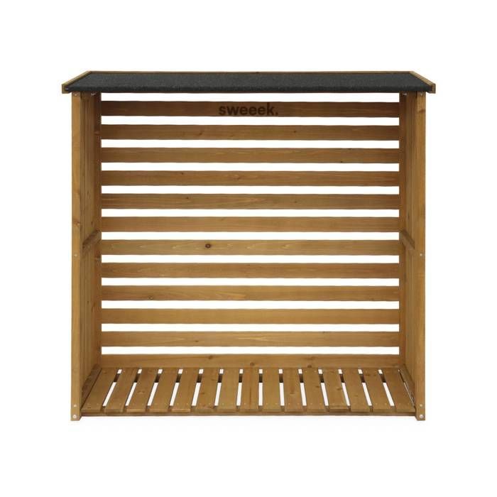 Riparo in legno di abete da 120 cm, legno di ciliegio