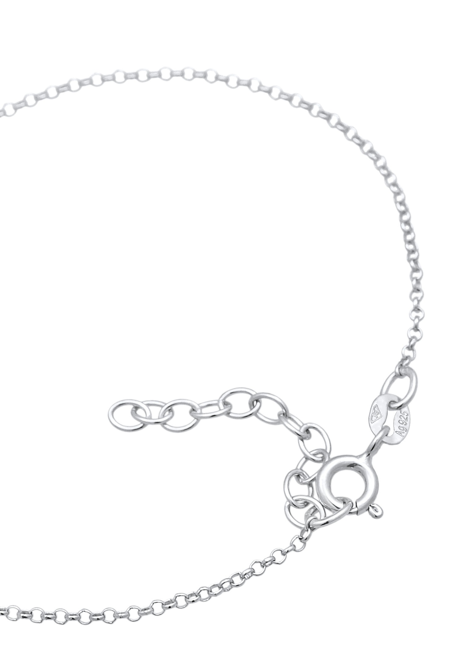 Elli Femmes pendentif foudre basique en argent sterling 925