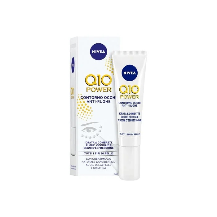 NIVEA Nivea Q10 Power pinguldav silmakreem kortsude ja tumedate silmaaluste vastu