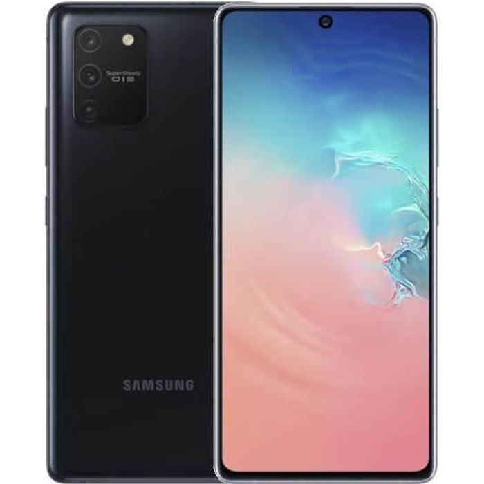 SAMSUNG Galaxy S10 Lite 128GB Black Dual SIM - Refurbished - Good condition