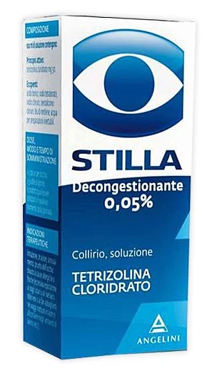 STILLA WELLNESS Descongestionante Stilla 0,05 % Clorhidrato de tetrizolina 8 ml Gotas oftálmicas