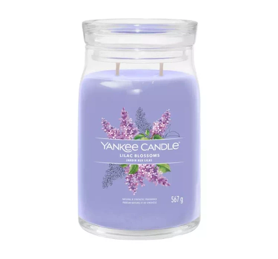Yankee Candle Signature duża świeca zapachowa Lilac Blossom 567 g