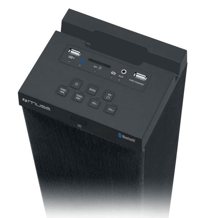 MUSE M-1250BT Enceinte bluetooth tour 2.1ch 60W