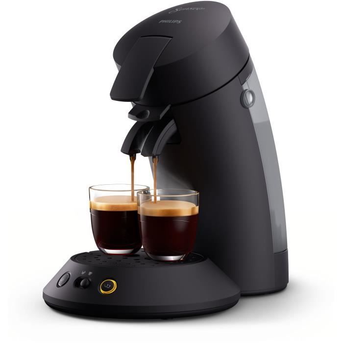 Machine à café - PHILIPS - SENSEO ORIGINAL PLUS CSA210/60 - Dosettes - Noir - Sélecteur d'intensité