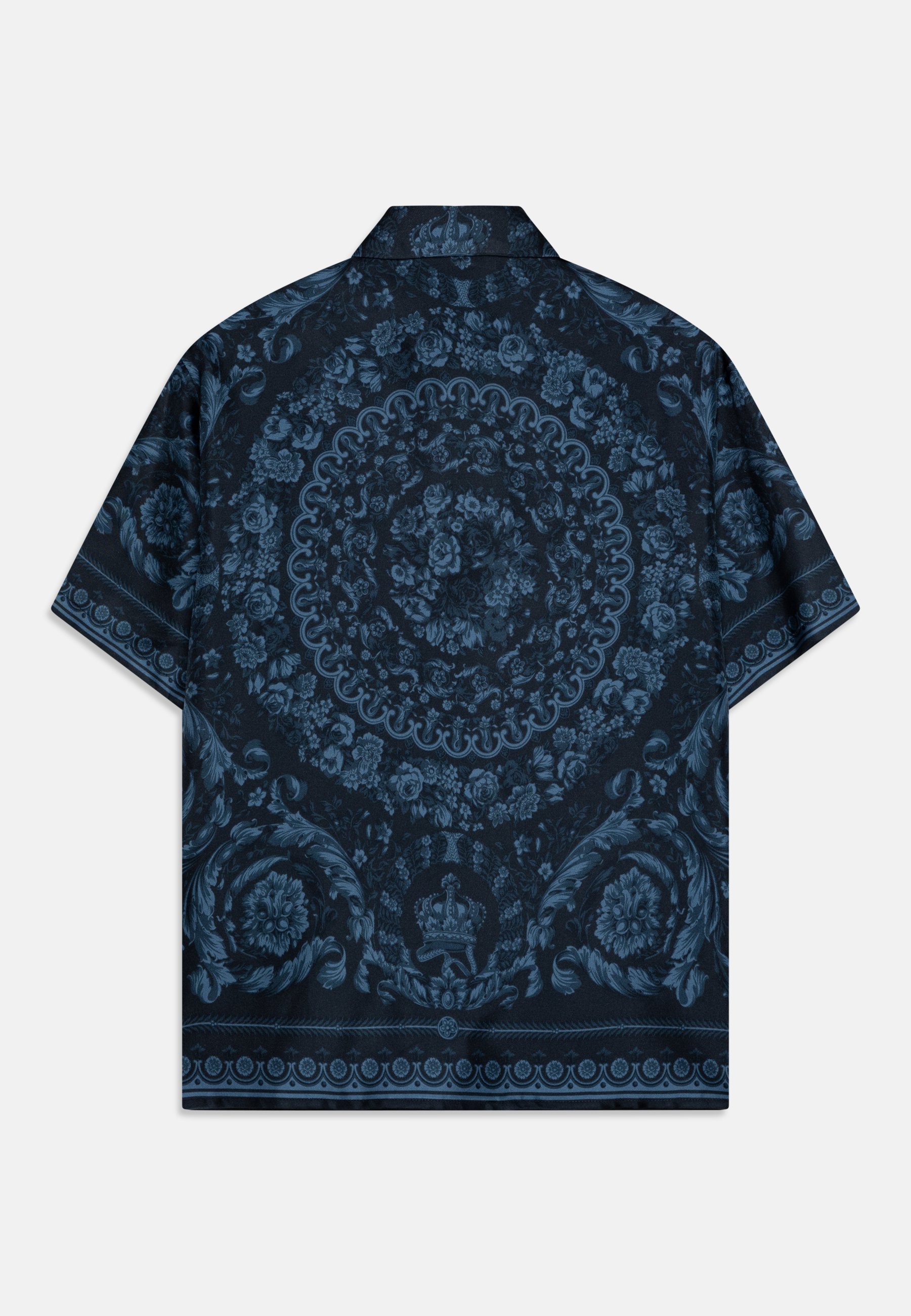 Versace INFORMAL BAROCCO KIDS FOULARD UNISEXE - Chemisier boutonné - bleu marine