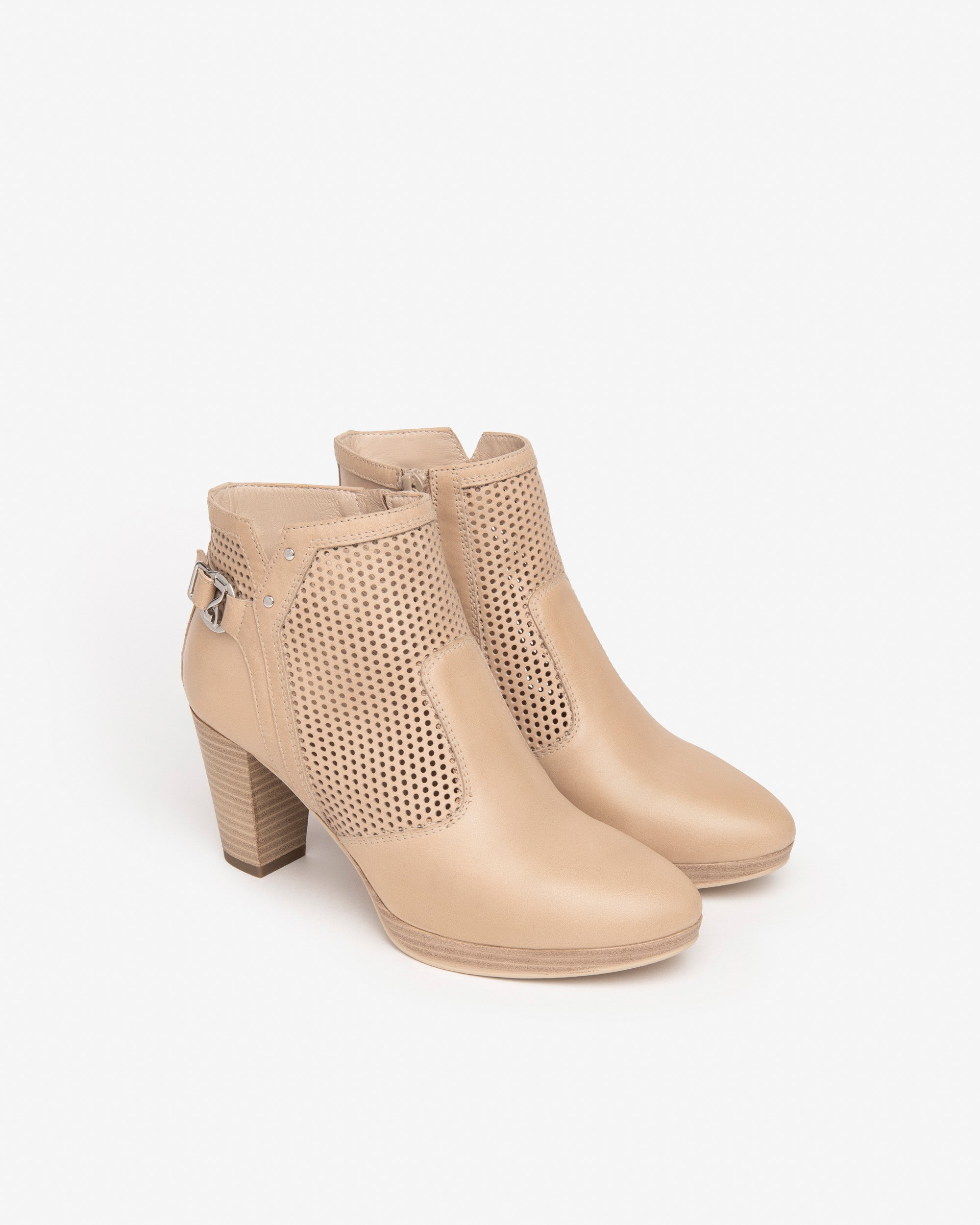  Damen-Ankle-Boots aus Leder