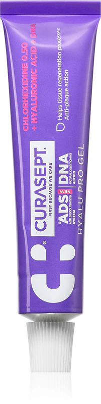 Curasept ADS DNA Hyalu Pro Gel Zahngel mit regenerativer Wirkung