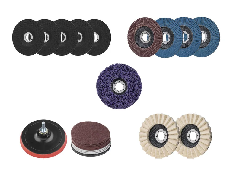 PARKSIDE® Sarokcsiszoló tárcsakészlet, Ø 125 mm