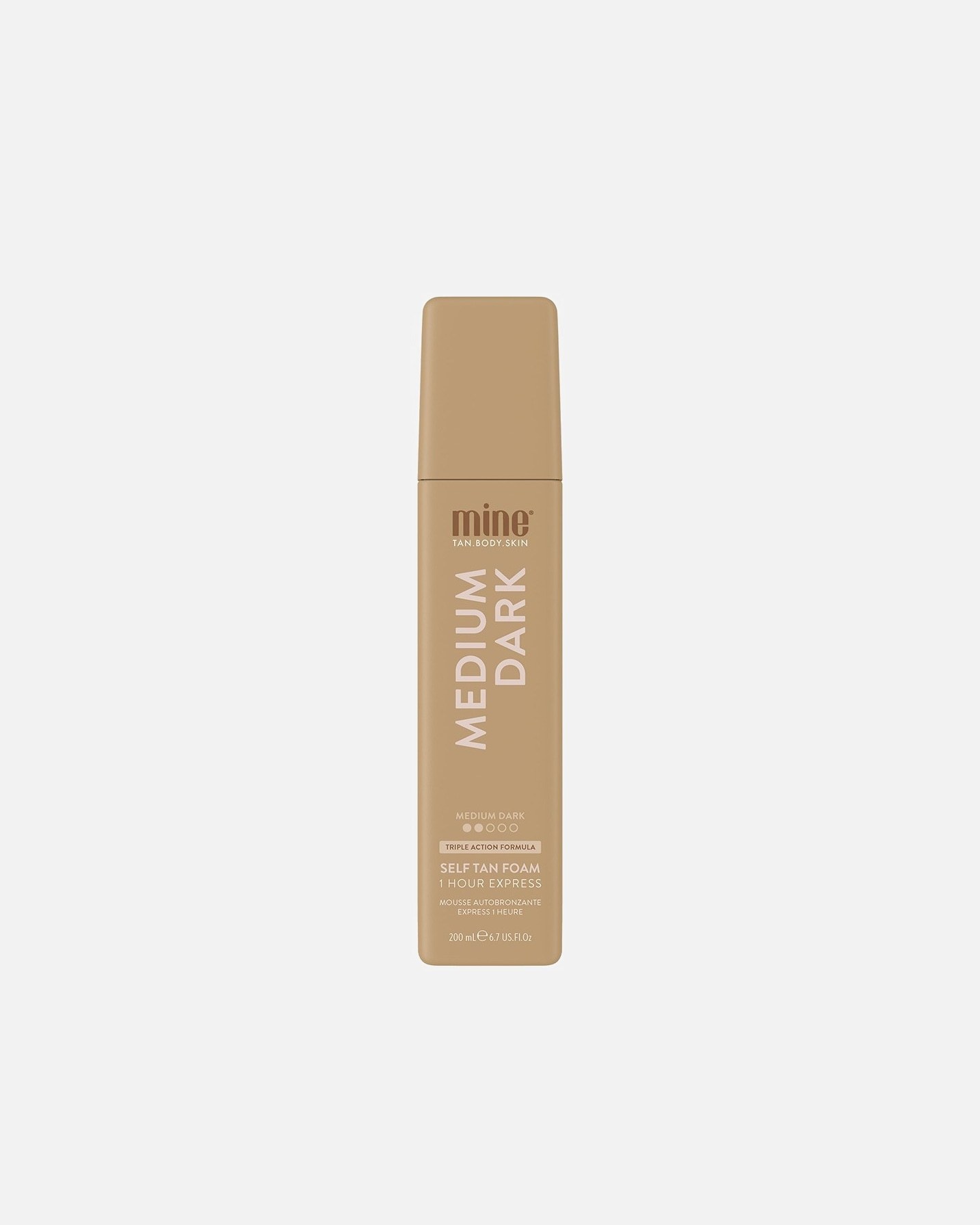 MineTan kolekcija barv za samoporjavitev srednje temne barve - 200 ml
