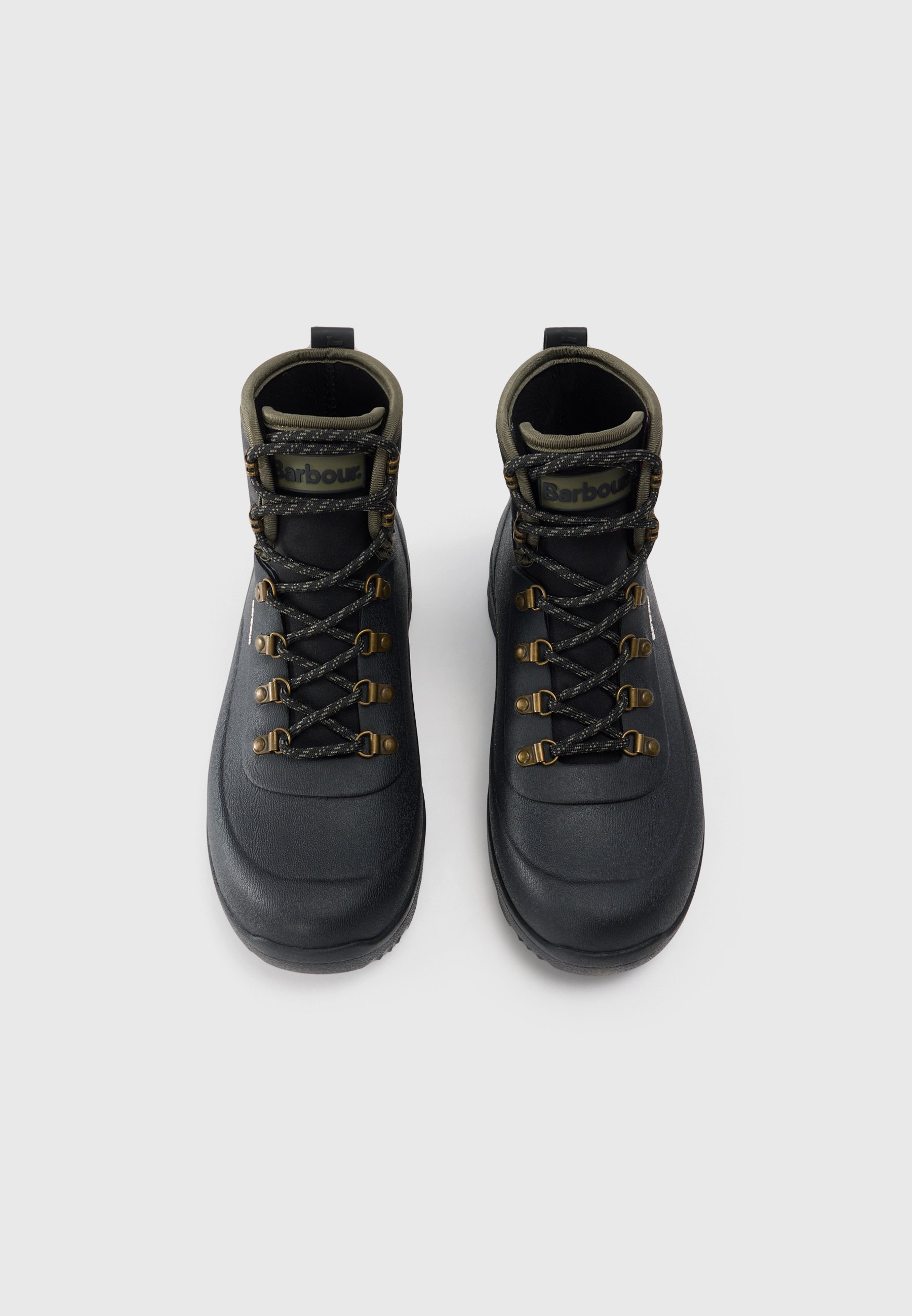 Barbour MARLOW - Stivaletti stringati - neri