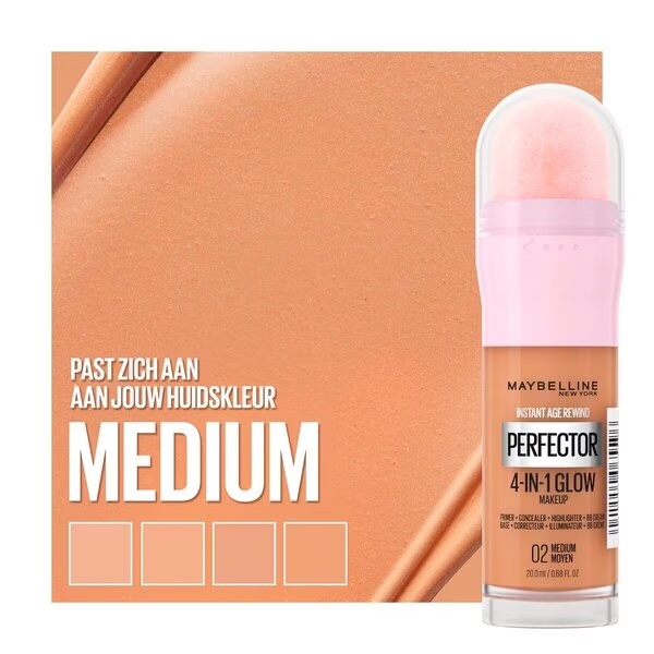 Maybelline New York Instant Anti-Age Perfector 4-u-1 Glow srednje tamni korektor<br>20 ml