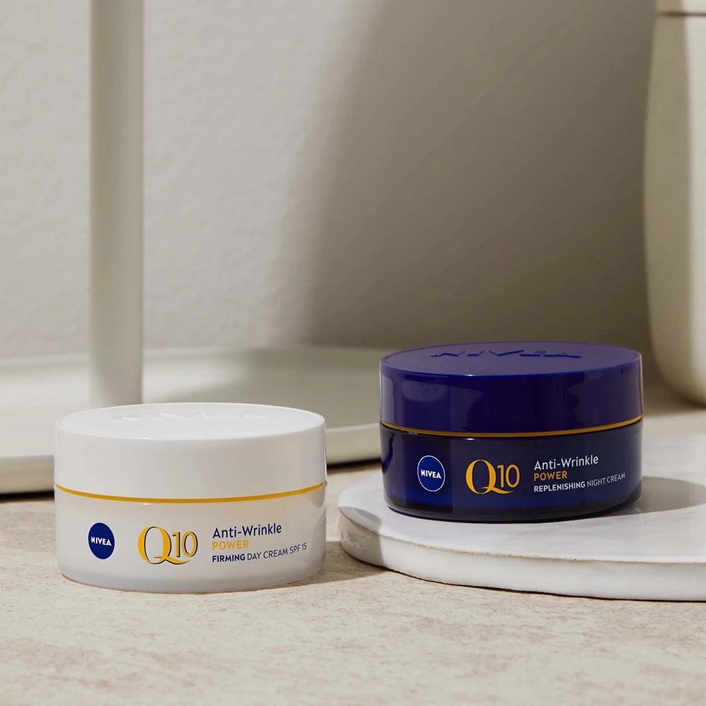 Q10 Power dnevna krema za učvršćivanje kože SPF15 50 ml - NIVEA