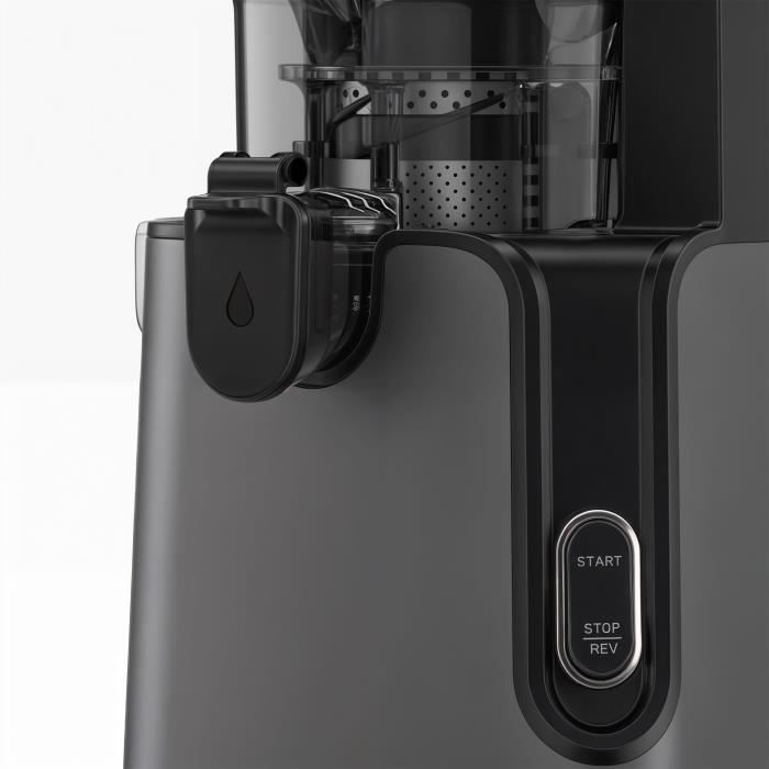 Extracteur de jus ouverture large - HKOENIG - GSX26 - 250 W - 1,8 L - Noir