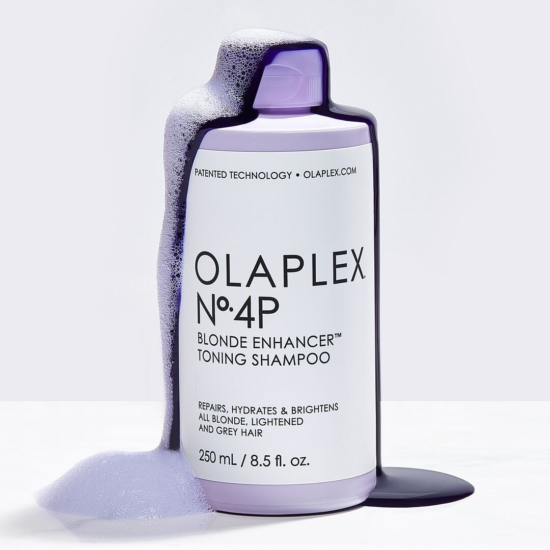 Olaplex Haarshampoo Bond Maintenance Nr. 4P Blonde Enhancer™ Tönungsshampoo – 250 ml